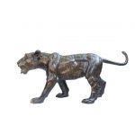 Brass Tiger Standing