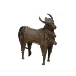 Brass Tribal Cow with Five Legs