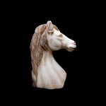 Marble Horse Head