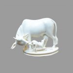 Marble Slurry Cow with Calf
