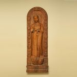 Wooden Standing Buddha (Blessing)