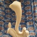Modern Ganesha in White Colour (11 inches height)