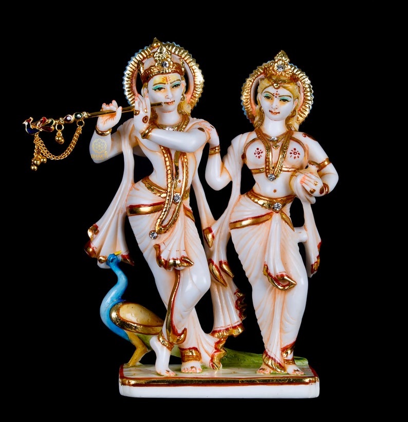 Buy CraftVatika Lord Krishna Idol Brass Decorative Showpiece Krishna  Playing Flute Statue for Home Office Living Room Decor Gifts for Corporate  Employees Mother Father Online at Low Prices in India - Amazon.in