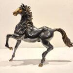 Beautiful Horse With Hand Finished Work On Body Collectible Brass Metal Horse Decorative Item, Gift Idol, Art, Handmade, Showpiece