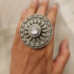 Single Moissanite Stone Ring